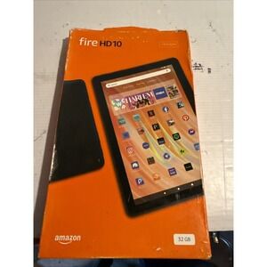 Amazon Fire HD 10 10.1" Tablet, 2023 Release Wi-Fi 32GB Fire OS Black B0BHZT5S12